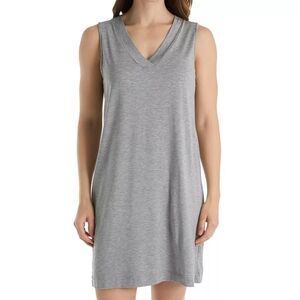 Hanro Champagne Tank Gown Grey Melange XL